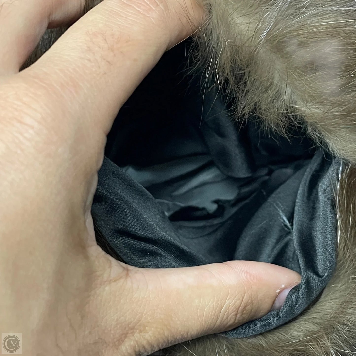 Coat Fur In Brown, Size: S