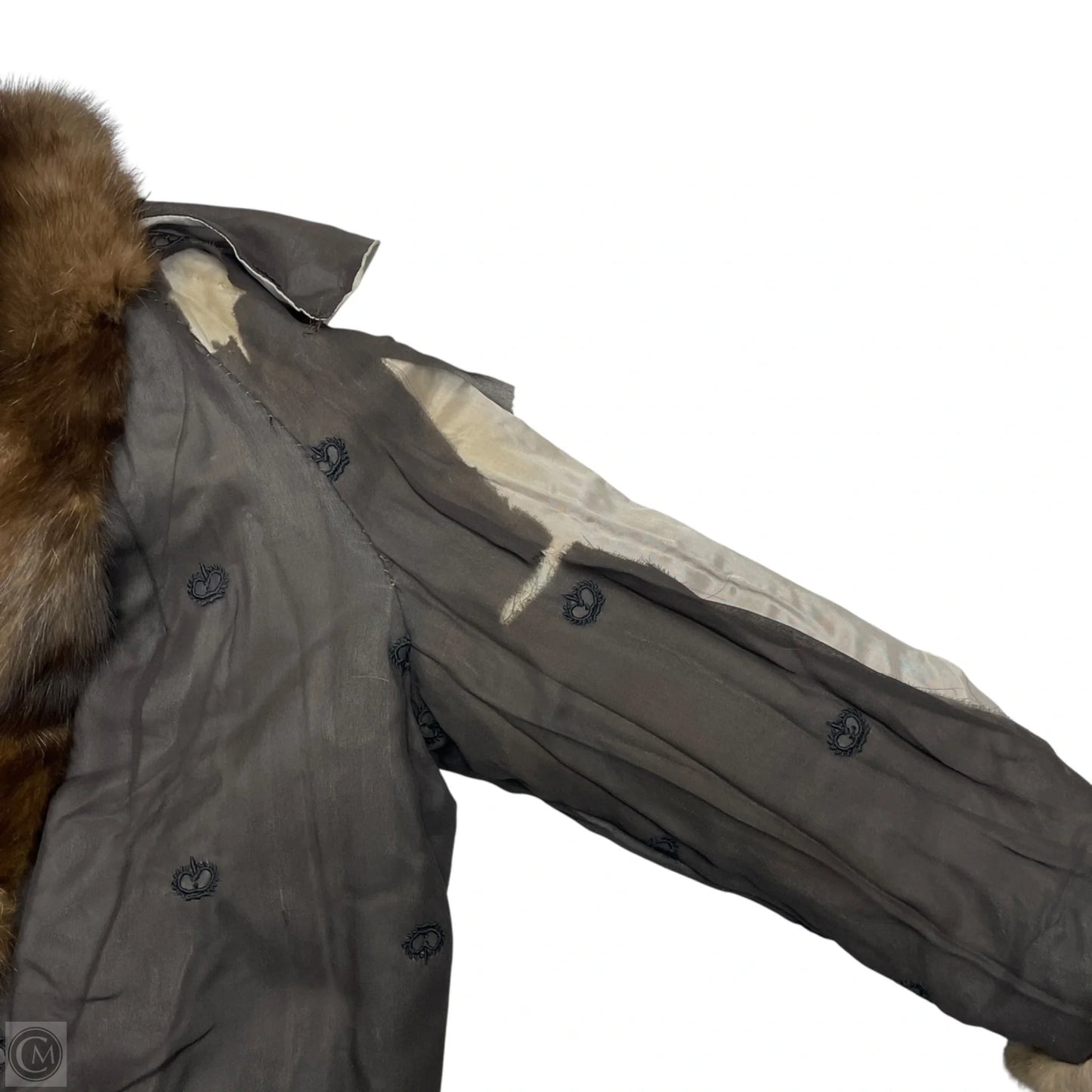 Coat Fur In Brown, Size: S