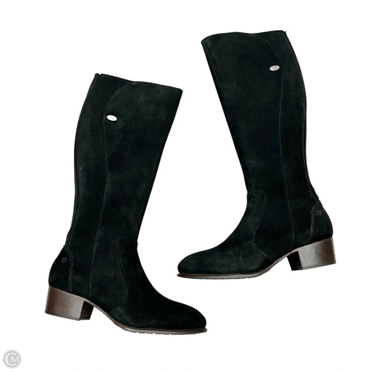 Boots Knee Heels By Dubarru In Black, Size: 11.5