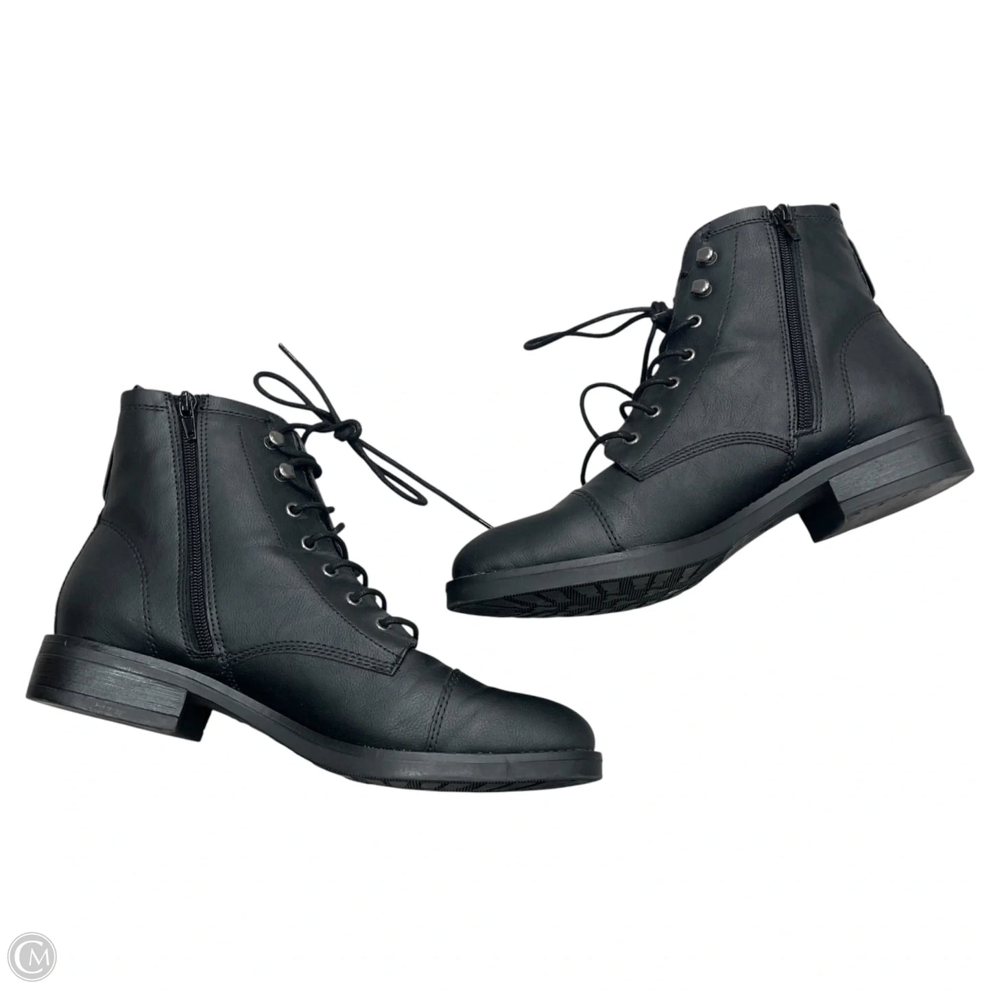 Boots Combat By Madden Girl In Black, Size: 10