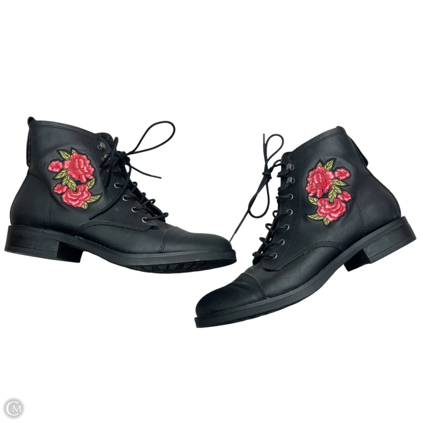 Boots Combat By Madden Girl In Black, Size: 10