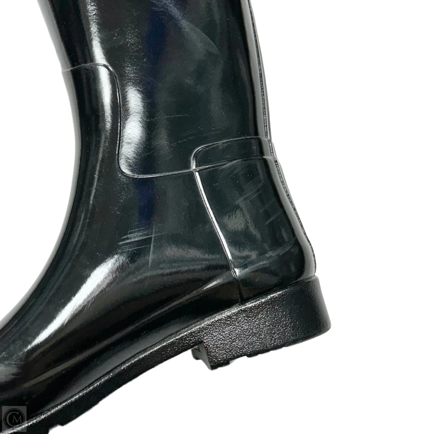 Boots Rain By Hunter In Black, Size: 8