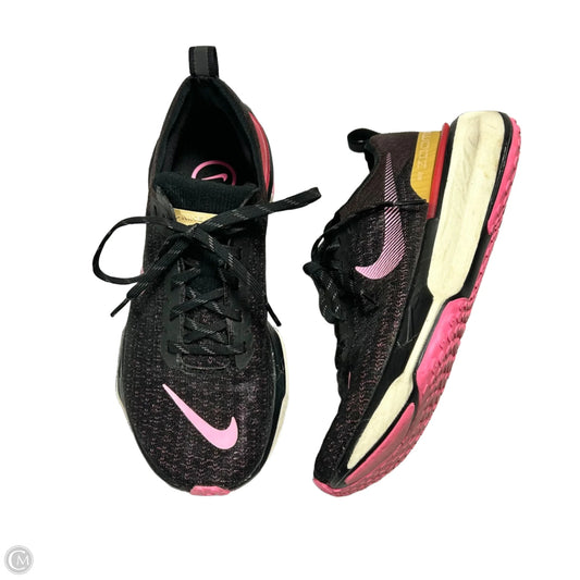 Shoes Athletic By Nike In Black & Pink, Size: 9