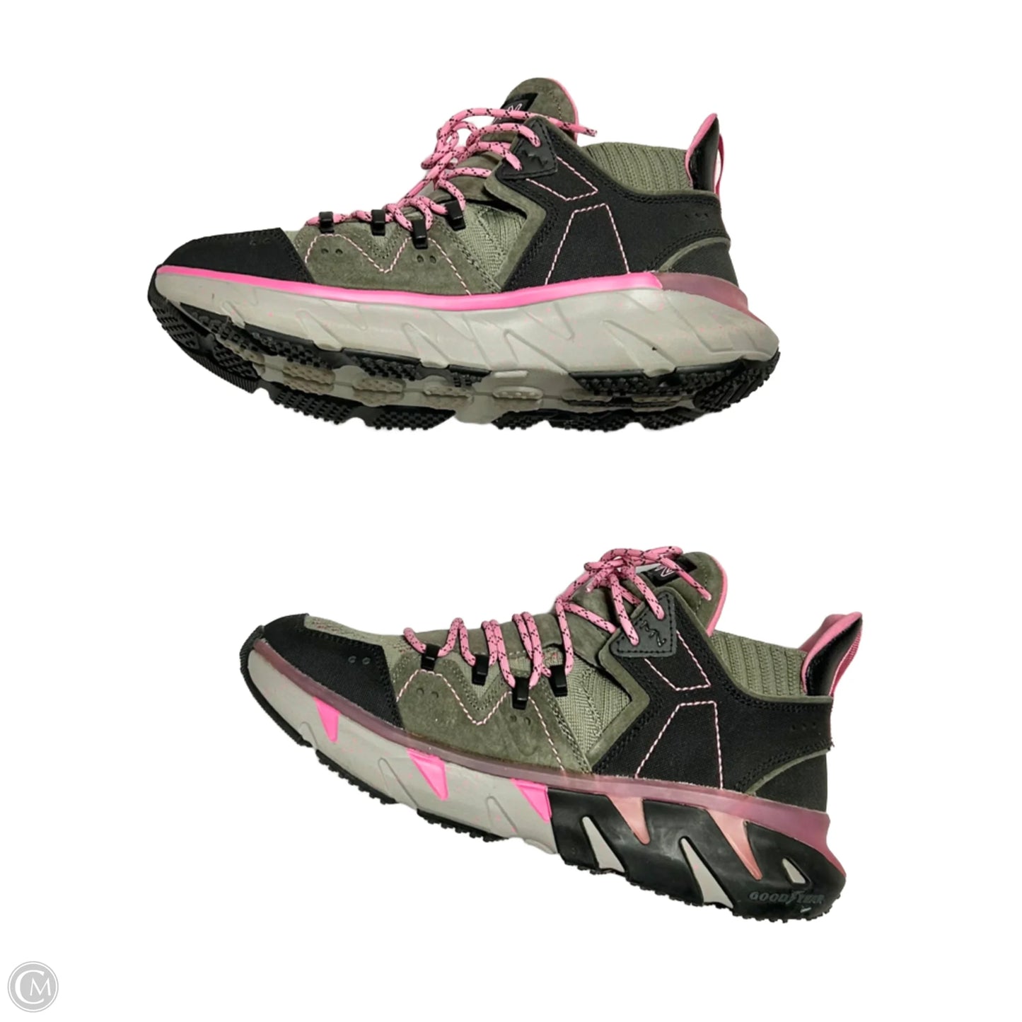 Boots Hiking By Mark Nason In Brown & Pink, Size: 8.5