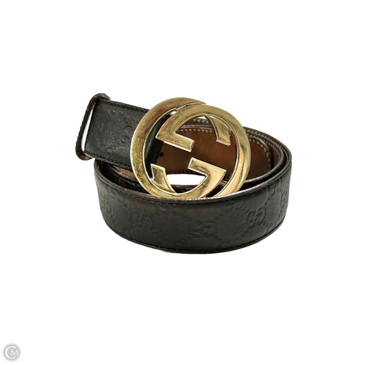 Belt Luxury Designer By Gucci, Size: M