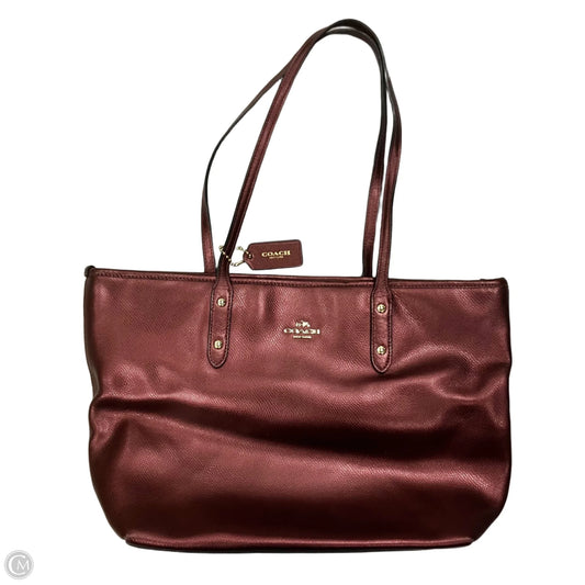 Handbag Designer By Coach, Size: Small