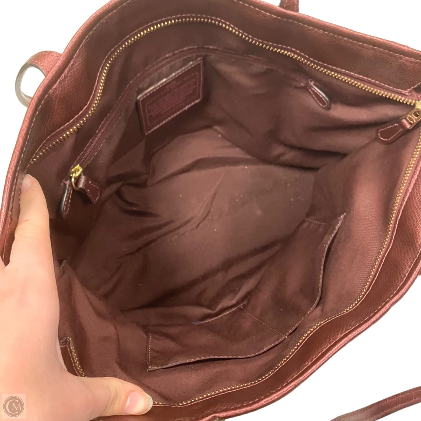 Handbag Designer By Coach, Size: Small