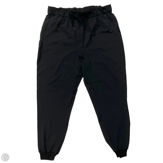 Athletic Pants By Lululemon In Black, Size: L