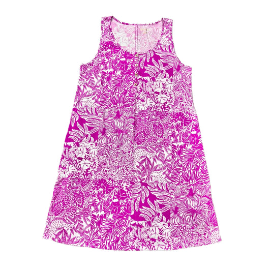 Dress Designer By Lilly Pulitzer In Purple & White, Size: M