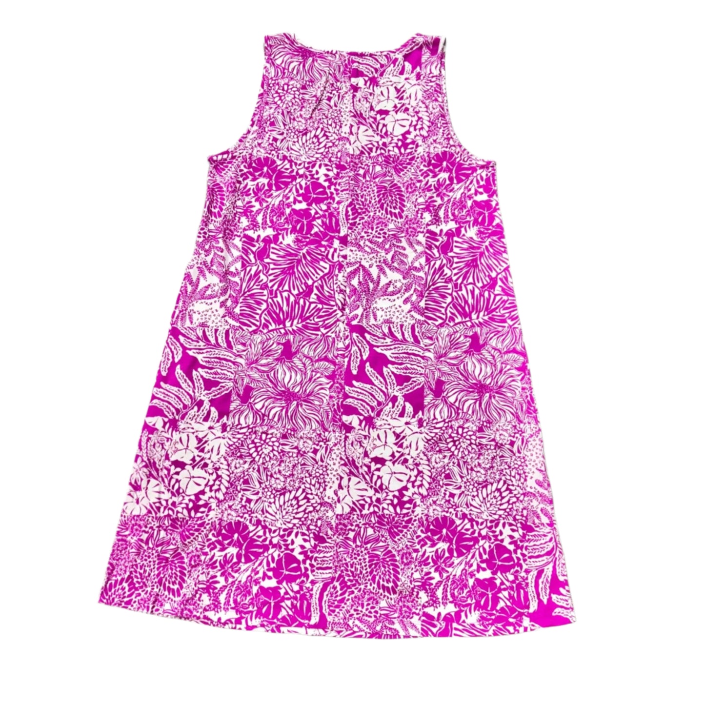Dress Designer By Lilly Pulitzer In Purple & White, Size: M