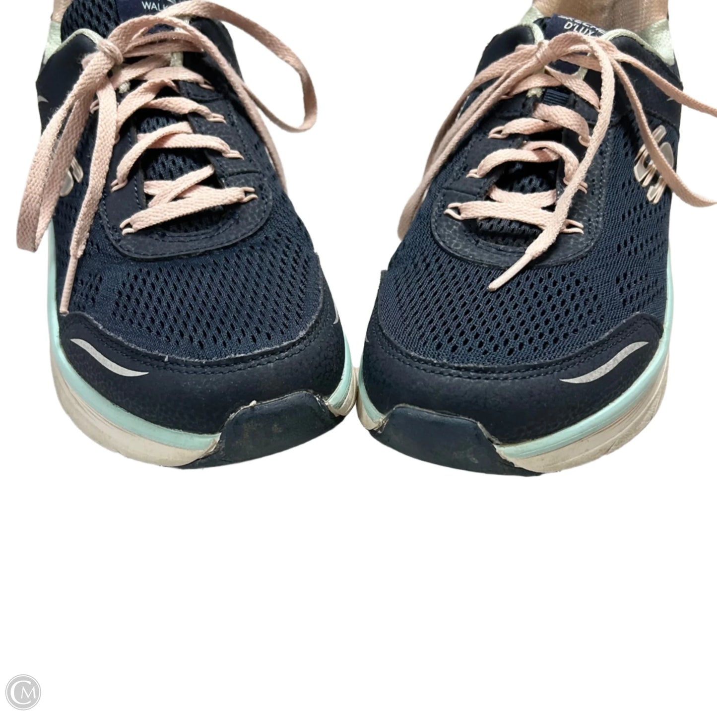 Shoes Athletic By Skechers In Navy, Size: 10