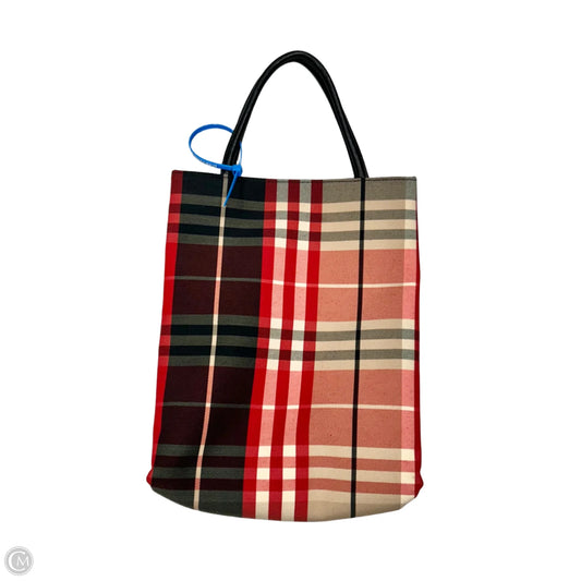 Tote Luxury Designer By Burberry, Size: Small