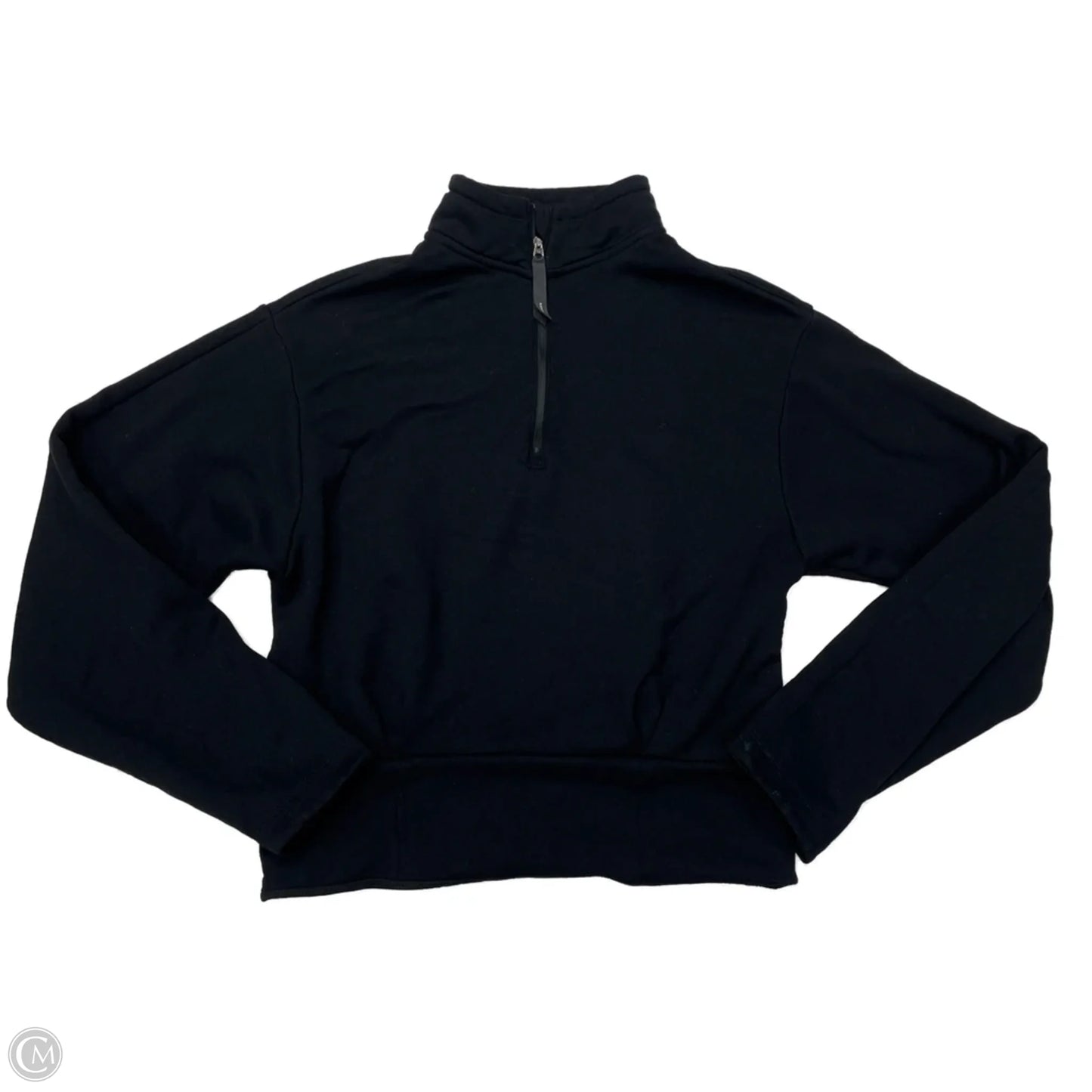 Athletic Sweatshirt Crewneck By Athleta In Black, Size: Xs