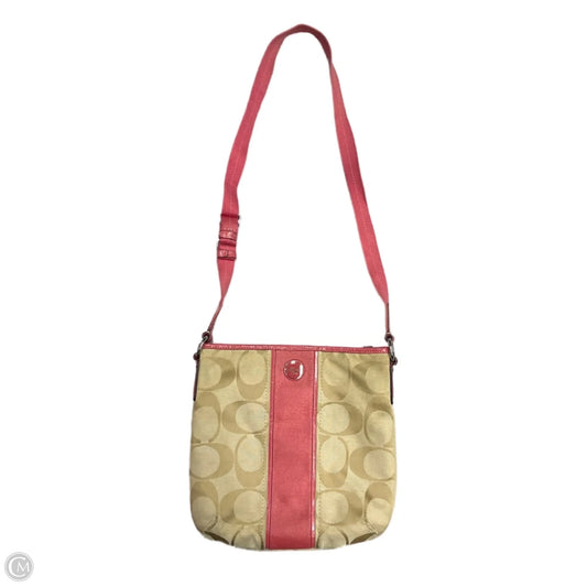Crossbody Designer By Coach, Size: Medium