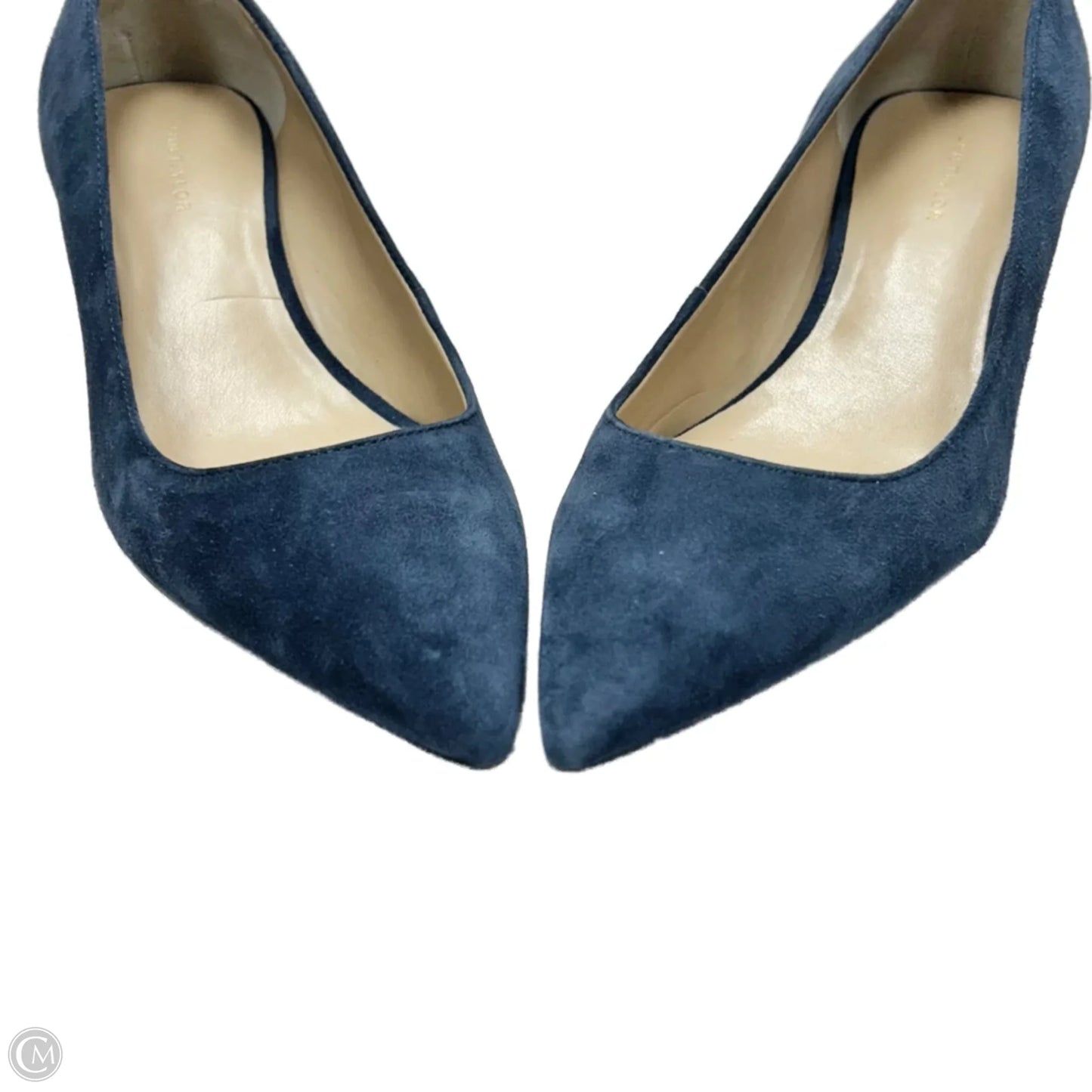 Shoes Heels Kitten By Ann Taylor In Navy, Size: 5.5