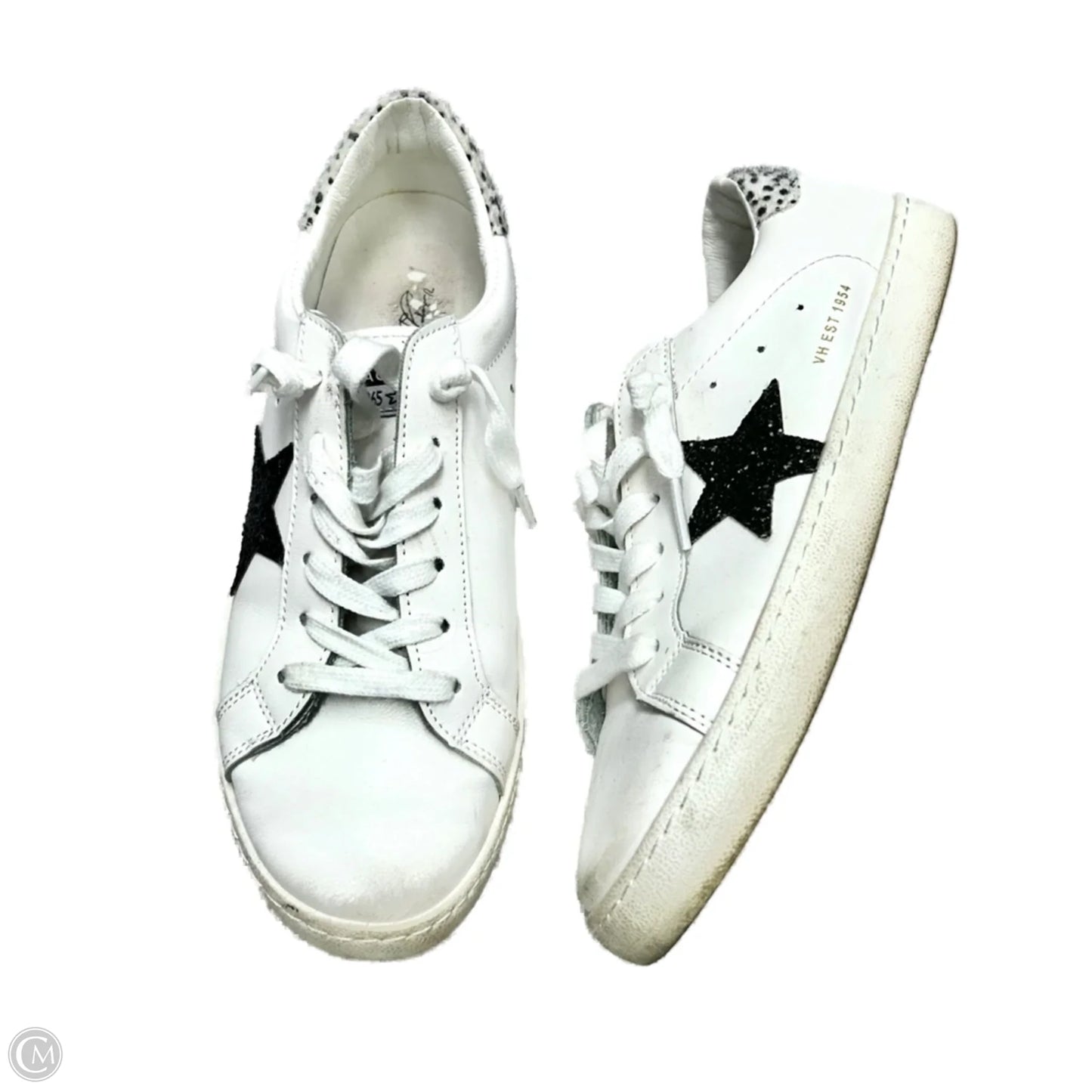 Shoes Sneakers By Vintage Havana In Black & White, Size: 8.5