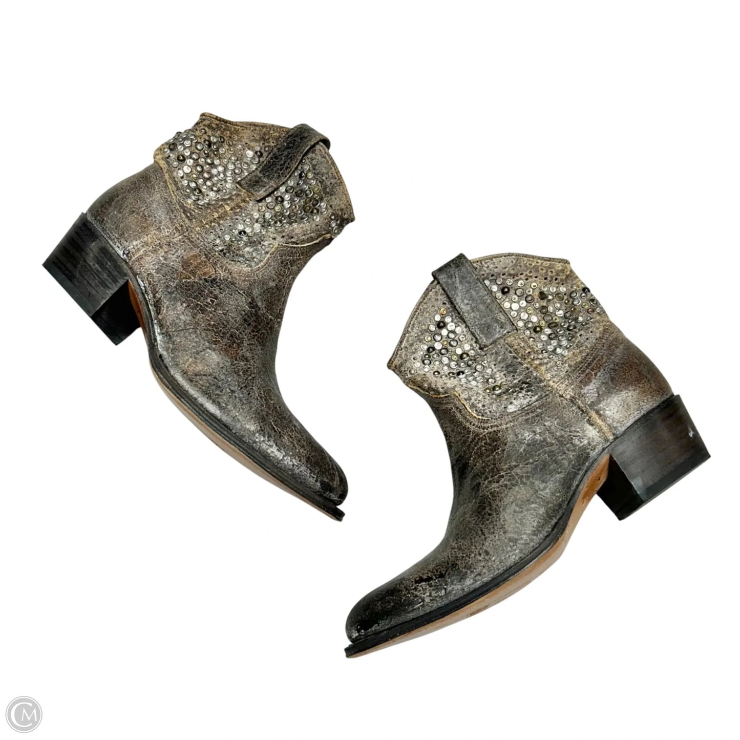 Boots Designer By Frye In Brown, Size: 7.5