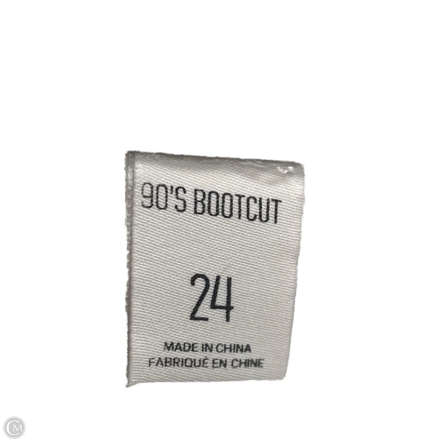 Jeans Straight By Bdg In Brown & Cream, Size: 0