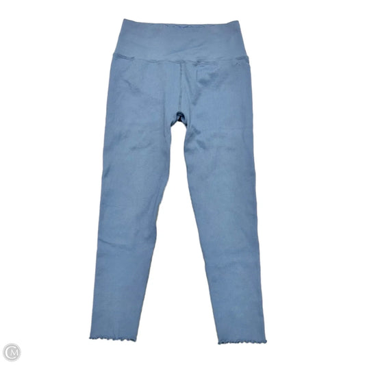 Athletic Leggings By Spiritual Gangster In Blue, Size: M/L