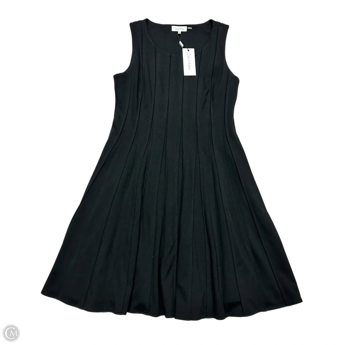 Dress Work By Calvin Klein In Black, Size: L