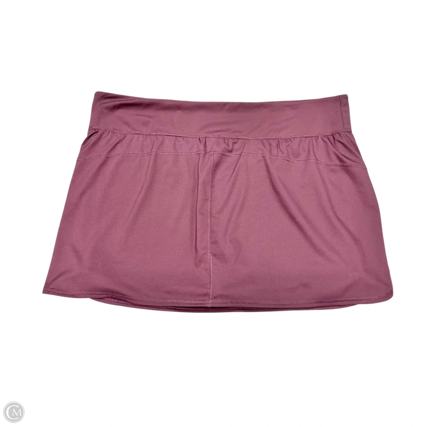 Athletic Skort By Zuda In Mauve, Size: 2x