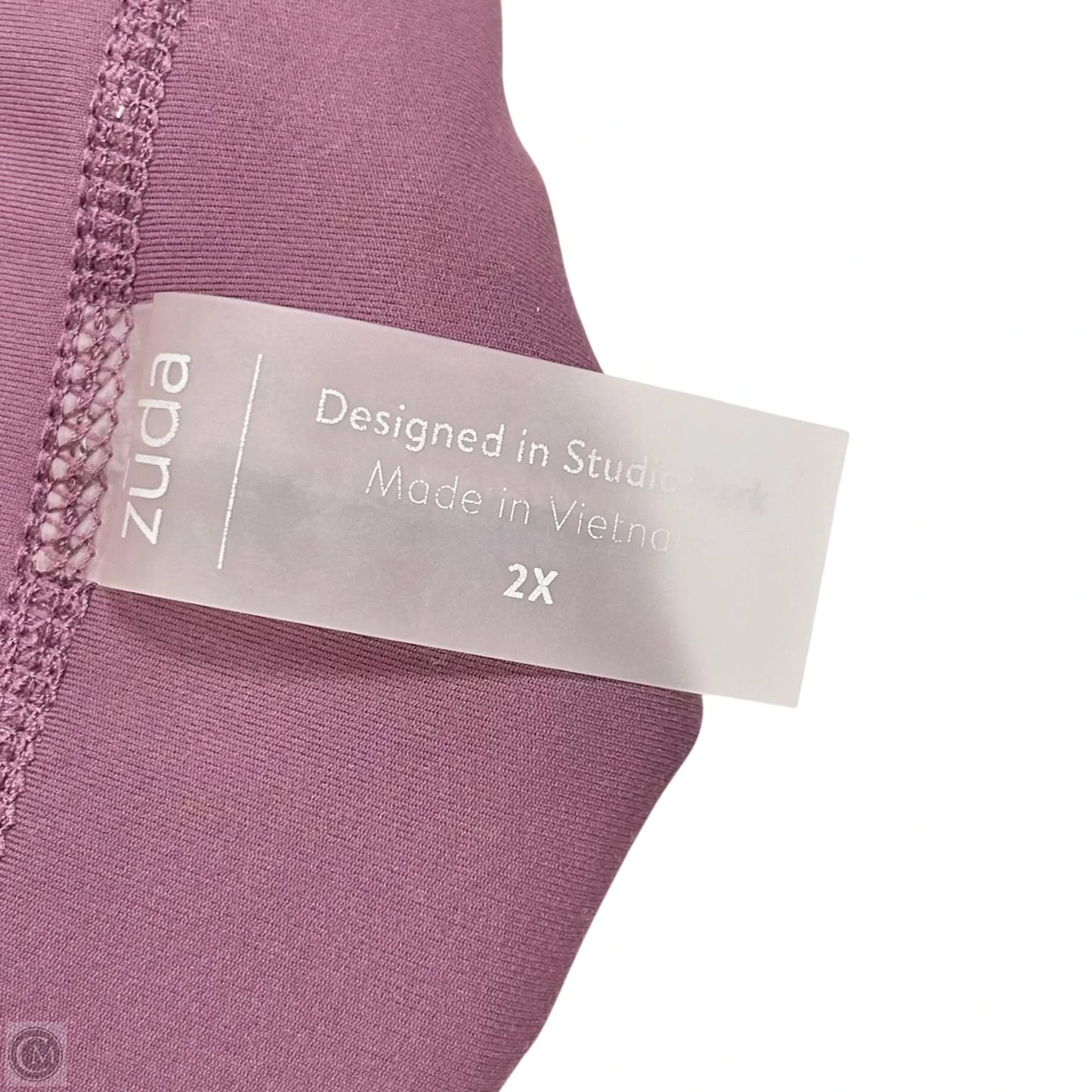 Athletic Skort By Zuda In Mauve, Size: 2x