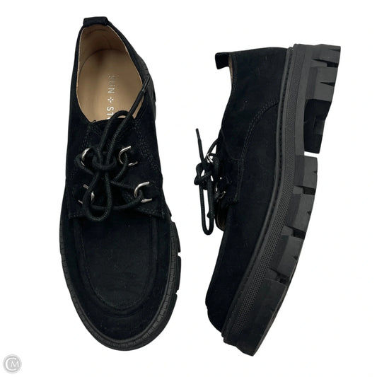 Shoes Heels Platform By Sunstone In Black, Size: 6.5