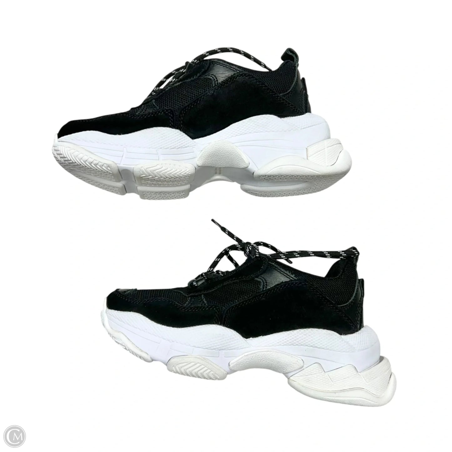 Shoes Sneakers Platform By Jeffery Campbell In Black & White, Size: 7.5
