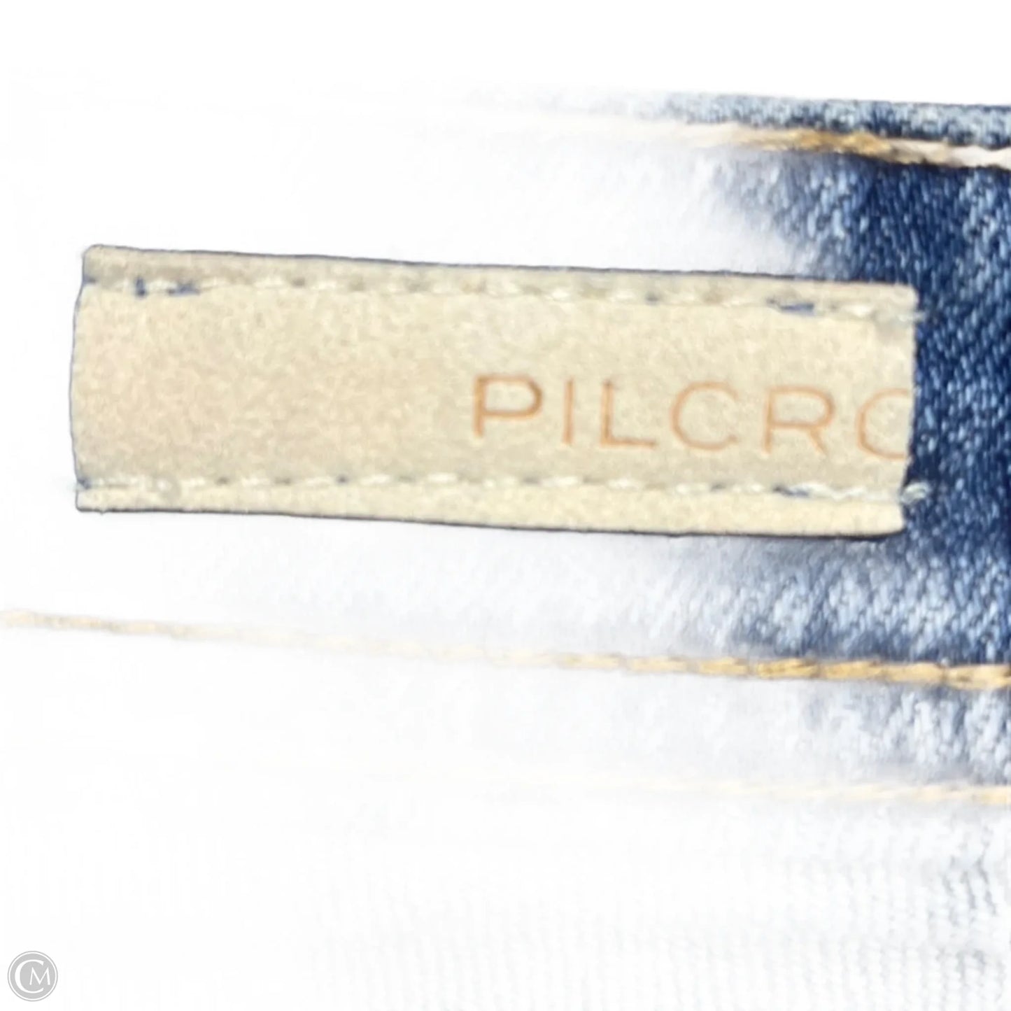Jeans Straight By Pilcro In Blue Denim, Size: 0p