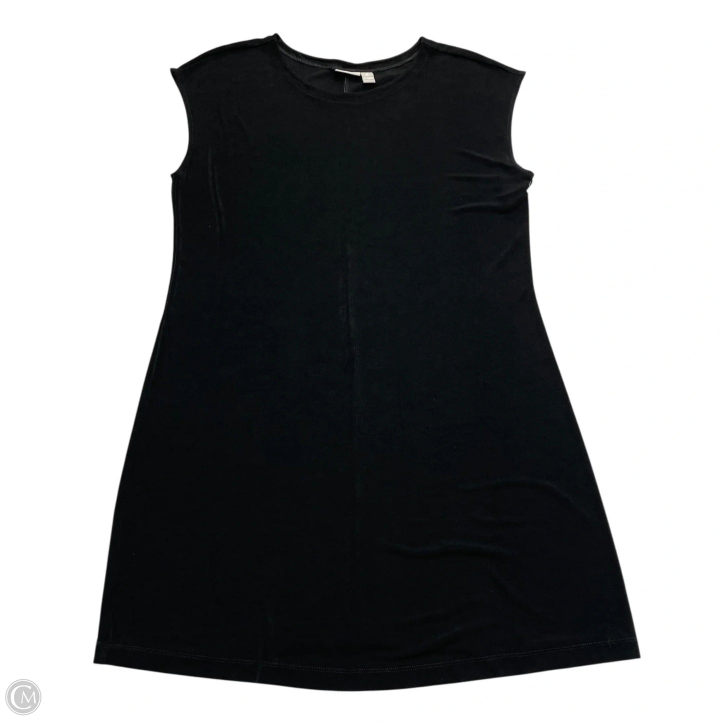 Dress Casual Midi By Chicos In Black, Size: Xl