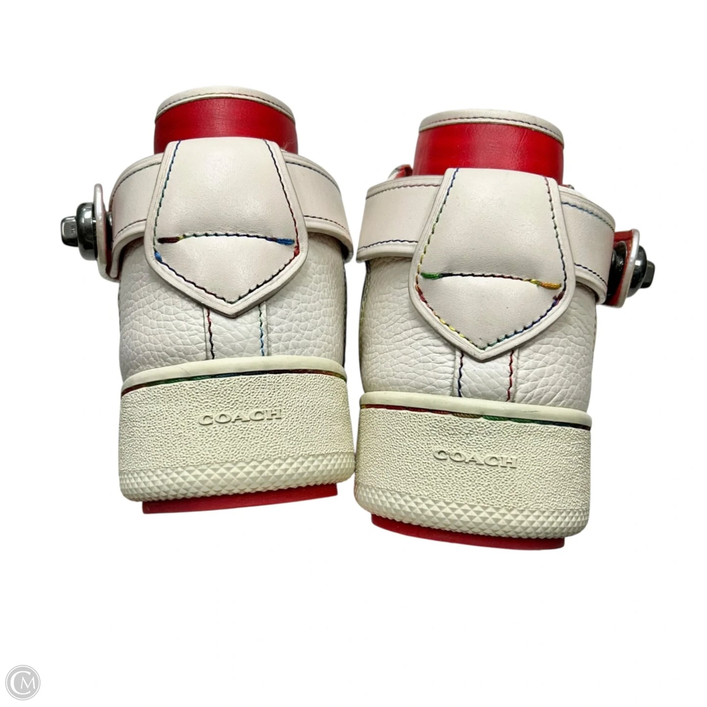 Shoes Designer By Coach In Cream, Size: 9