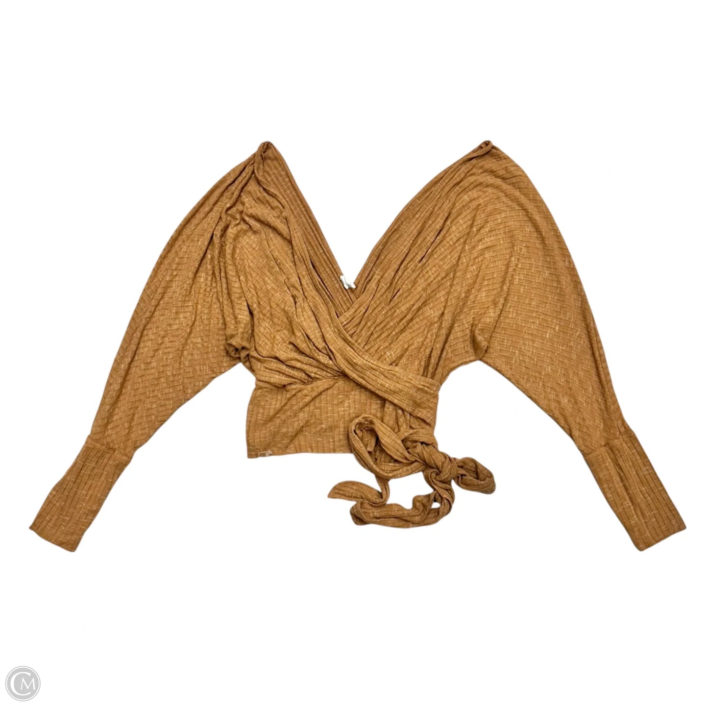 Top Long Sleeve By We The Free In Brown, Size: M