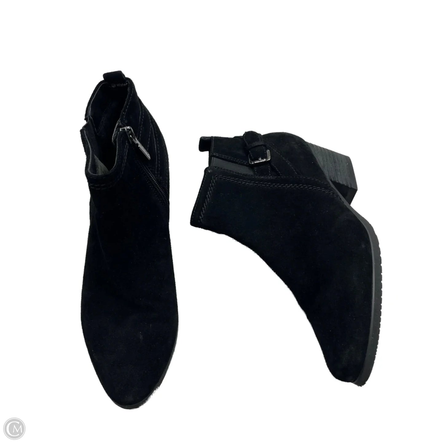 Boots Ankle Heels By Blondo In Black, Size: 8