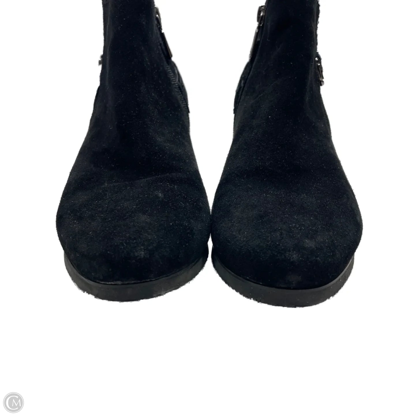 Boots Ankle Heels By Blondo In Black, Size: 8