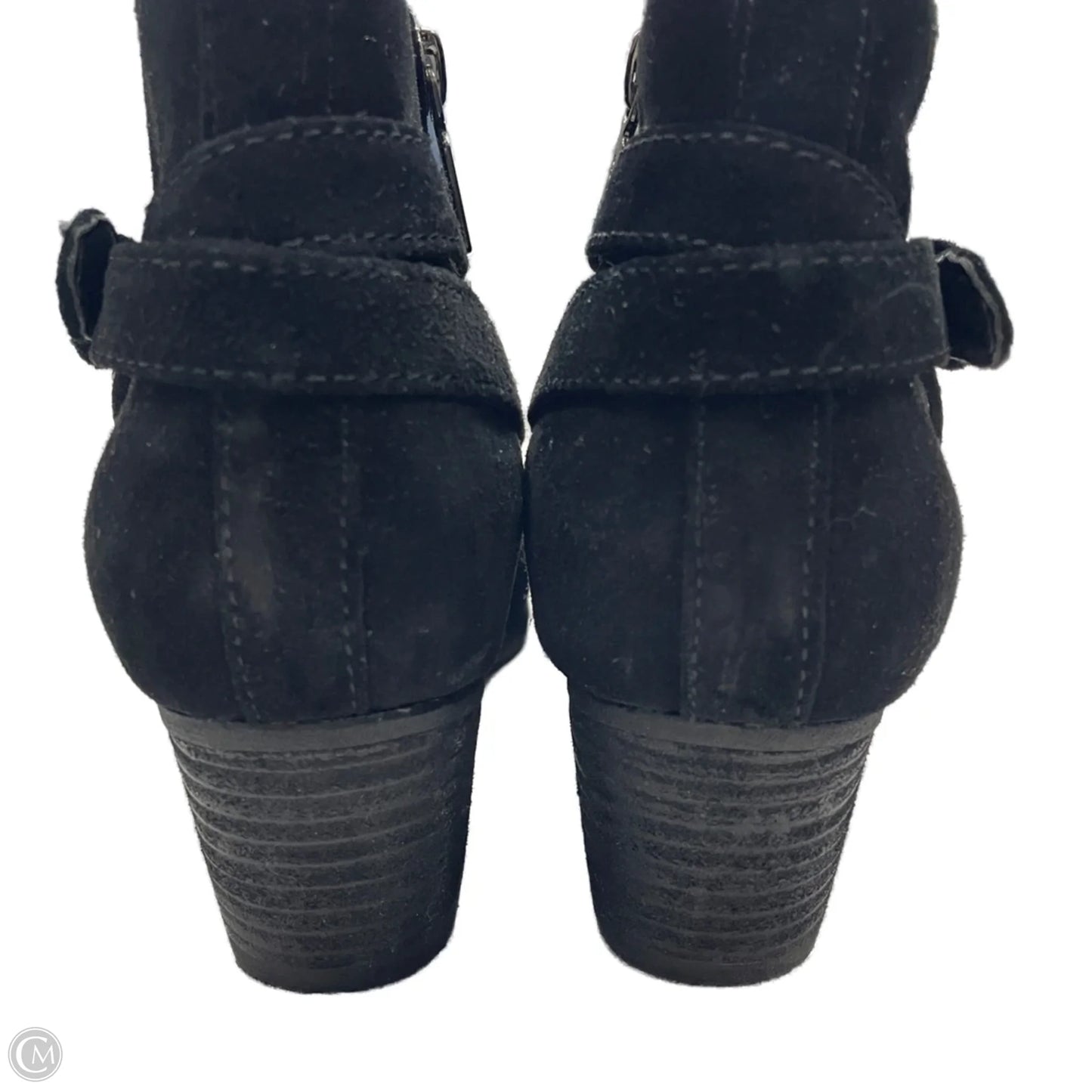 Boots Ankle Heels By Blondo In Black, Size: 8