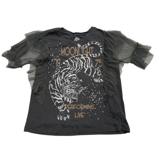 Top Short Sleeve By Pilcro In Grey, Size: Xs