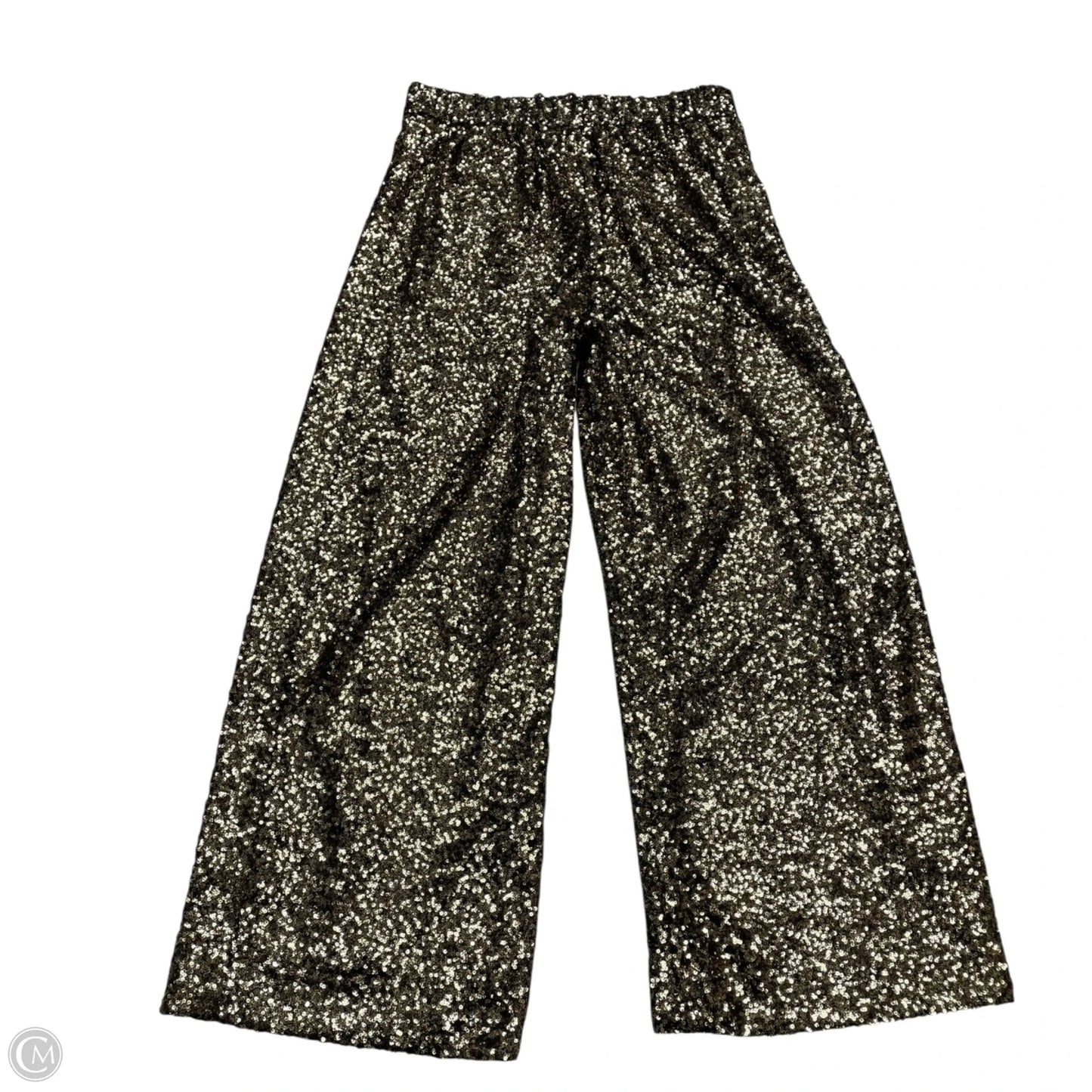 Pants Dress By Banana Republic In Black & Gold, Size: Mp