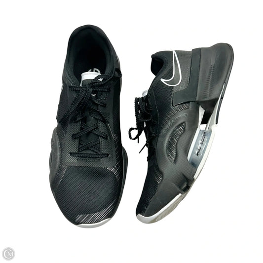 Shoes Athletic By Nike In Black & White, Size: 8.5