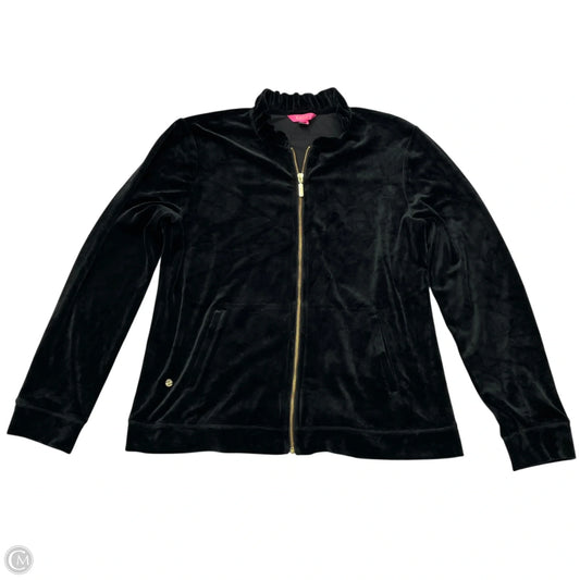Jacket Designer By Lilly Pulitzer In Black, Size: Xl