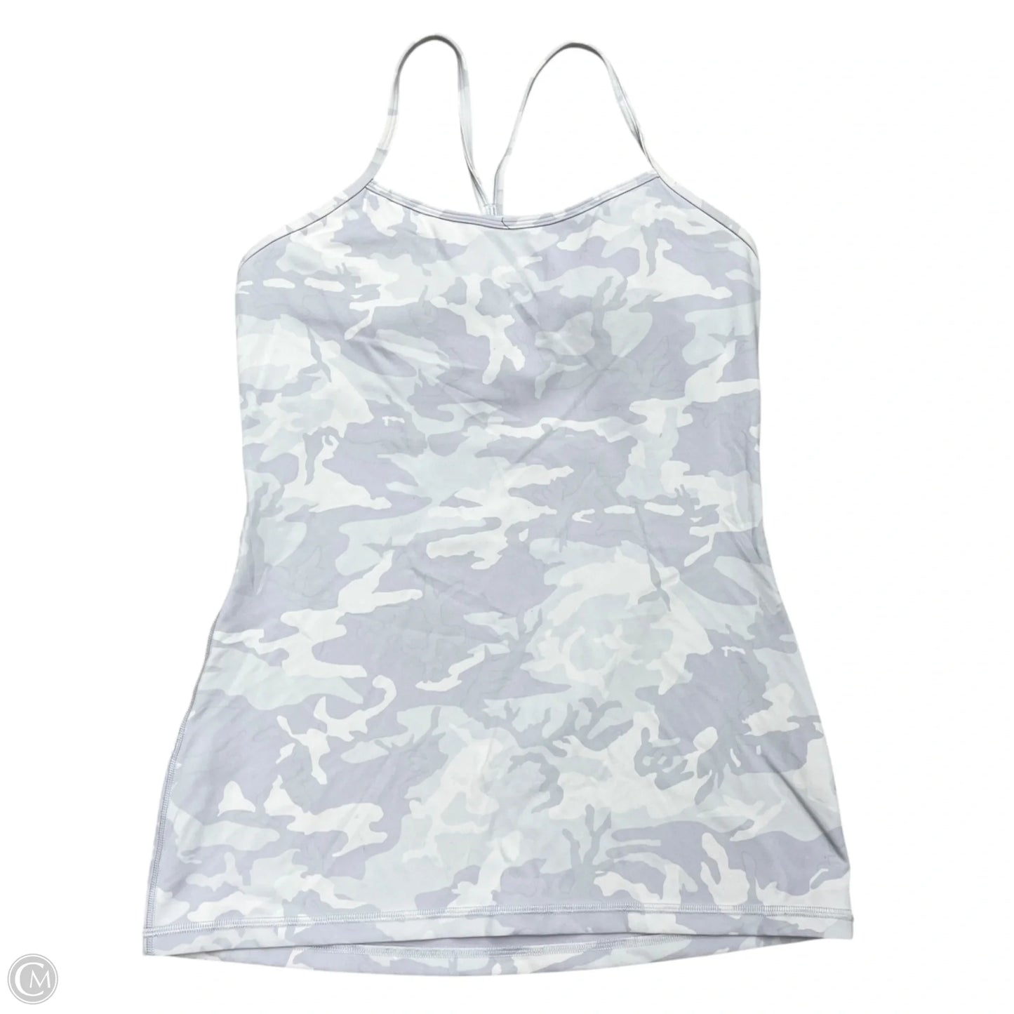 Athletic Tank Top By Lululemon In Camouflage Print, Size: M