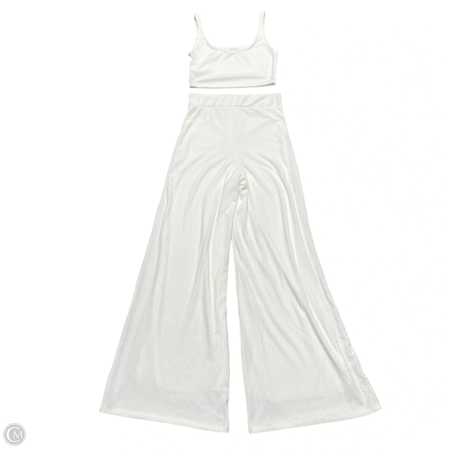 Pants Set 2pc By Olivia In White, Size: S