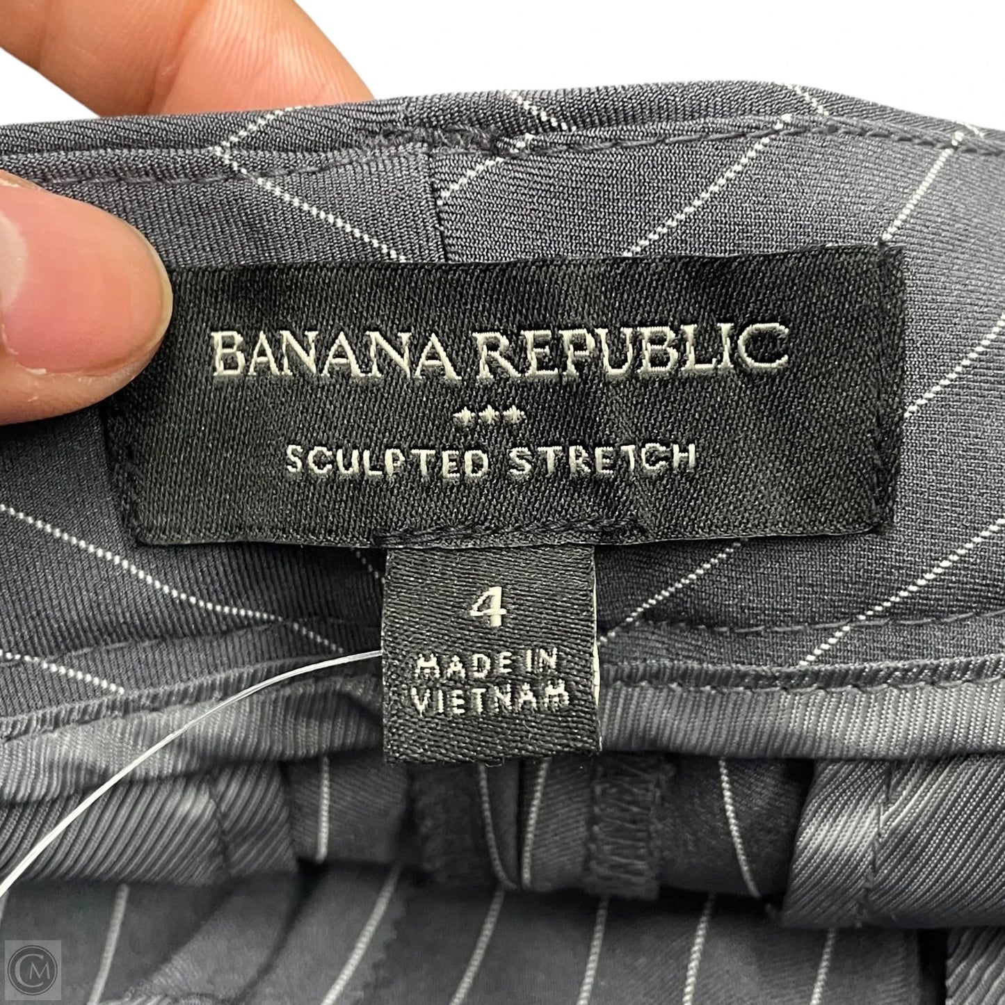 Pants Dress By Banana Republic In Grey & White, Size: 4