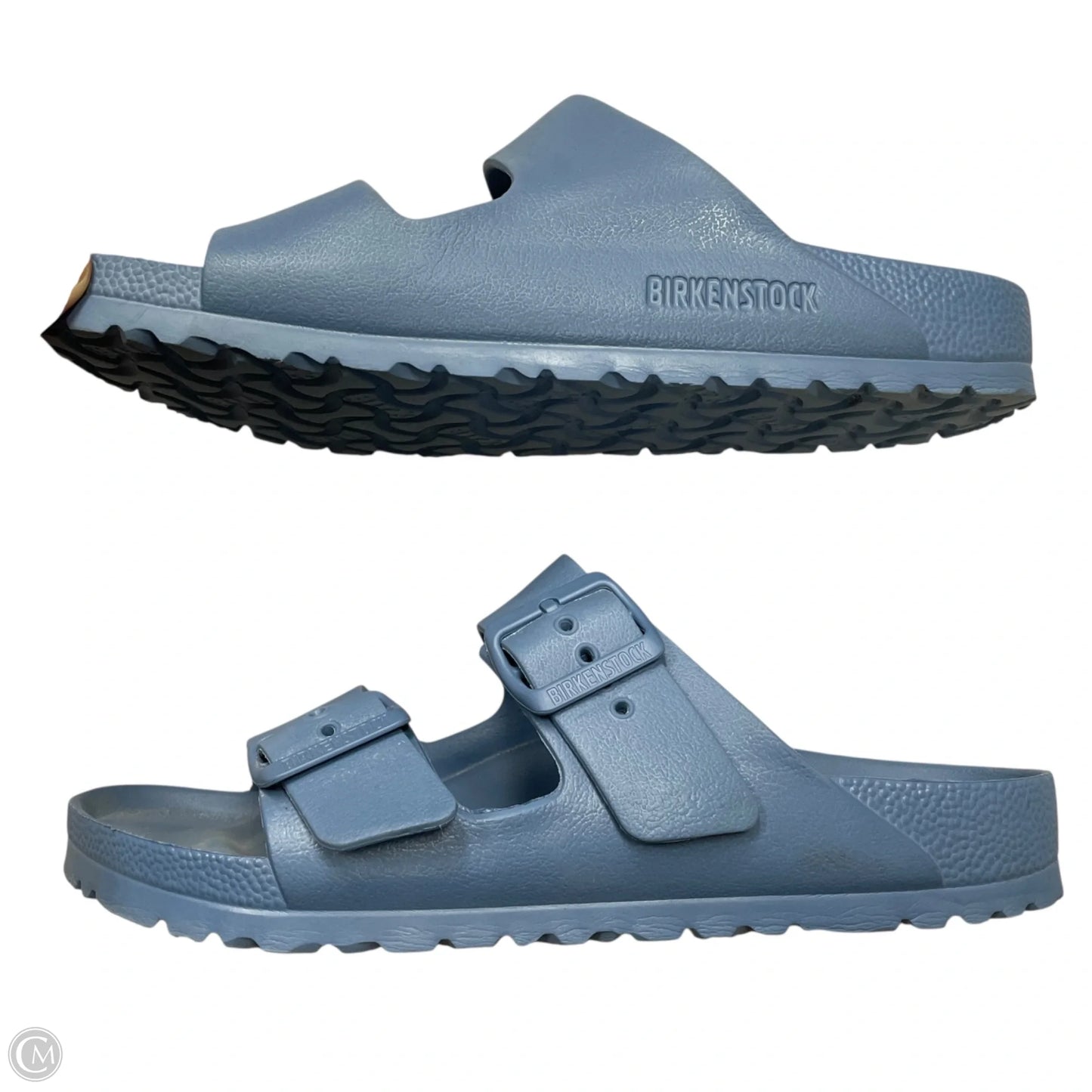 Sandals Flats By Birkenstock In Blue, Size: 6