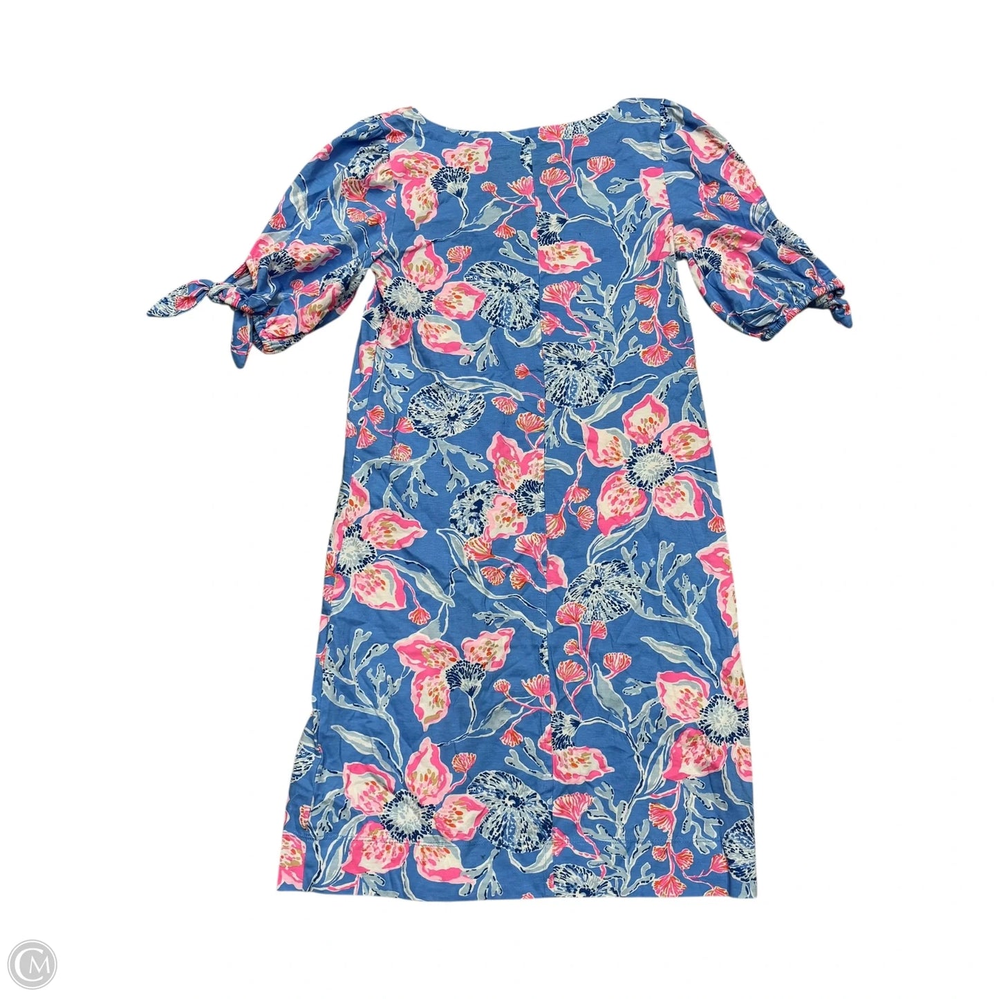 Dress Designer By Lilly Pulitzer In Blue & Pink, Size: Xxs