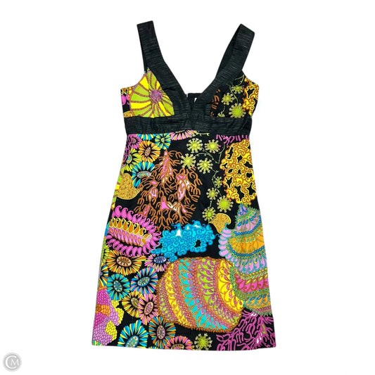 Dress Casual Short By Trina Turk In Black & Green, Size: Xs