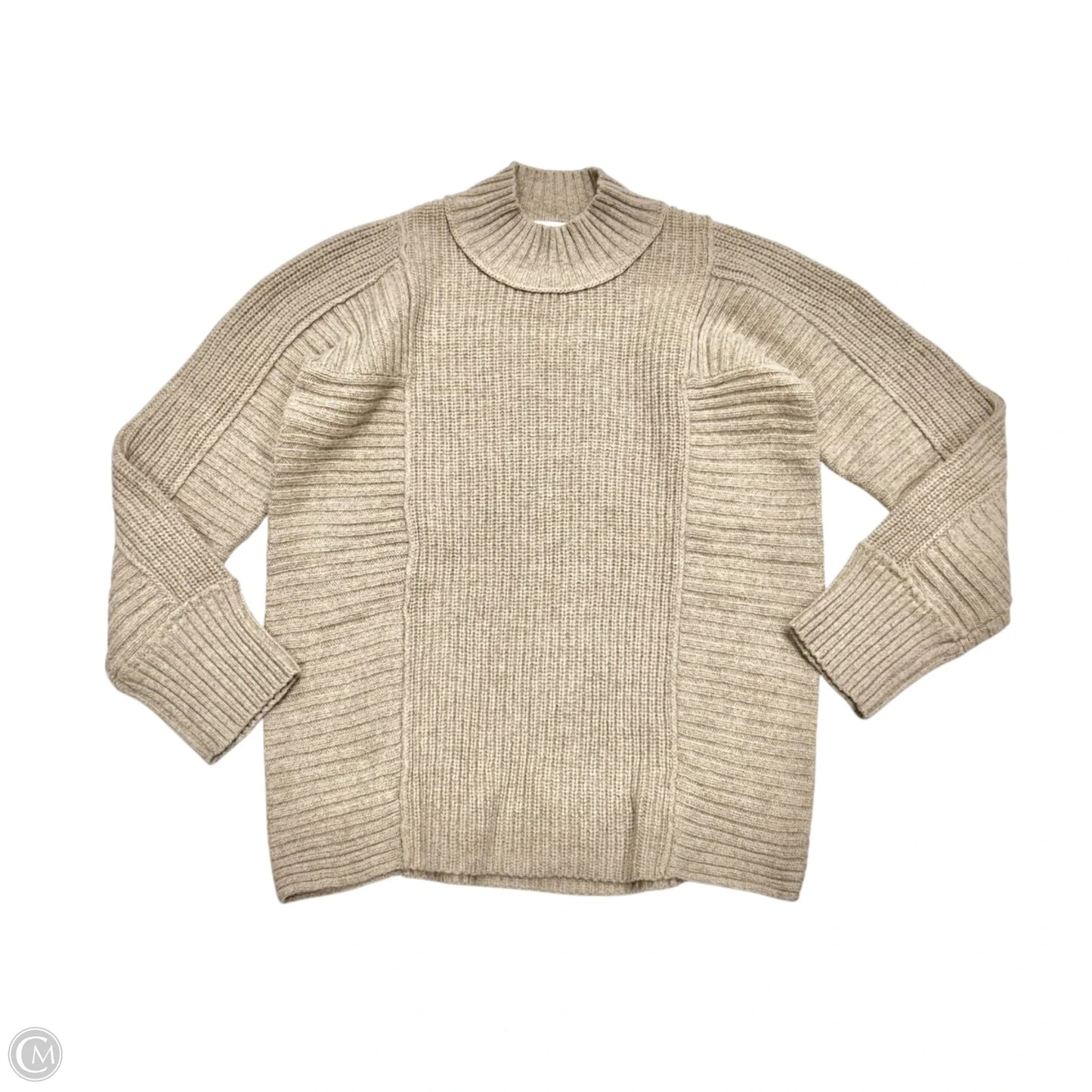 Sweater By Malene Birger In Tan, Size: Xs