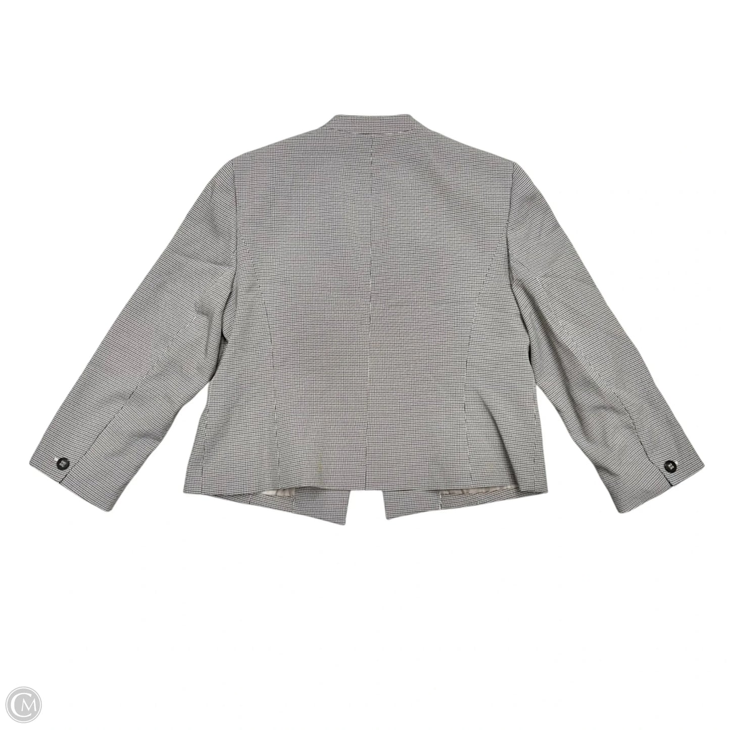 Blazer By Nine West In Brown & Cream, Size: L