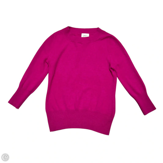 Sweater Designer By Neiman Marcus In Pink, Size: M
