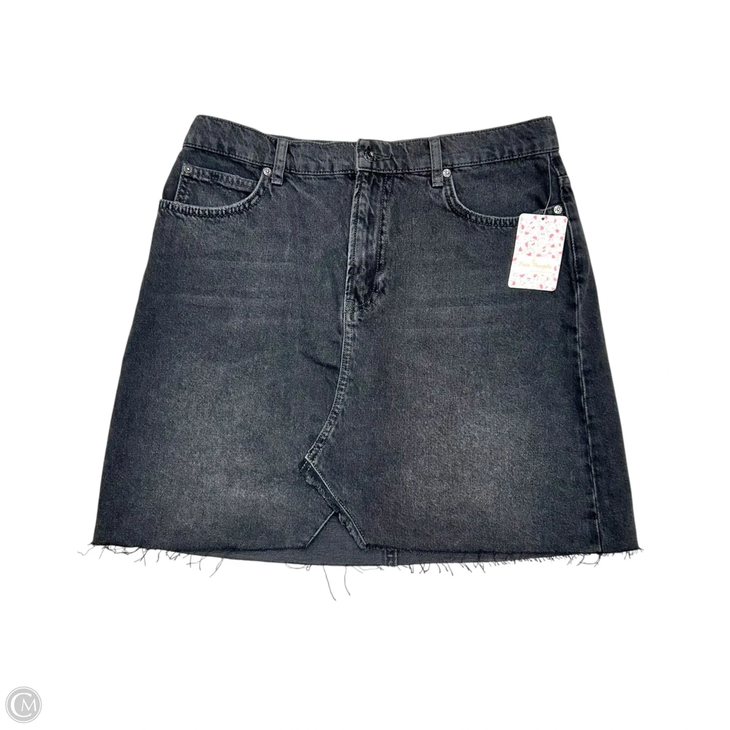 Skirt Mini & Short By We The Free In Black Denim, Size: 10