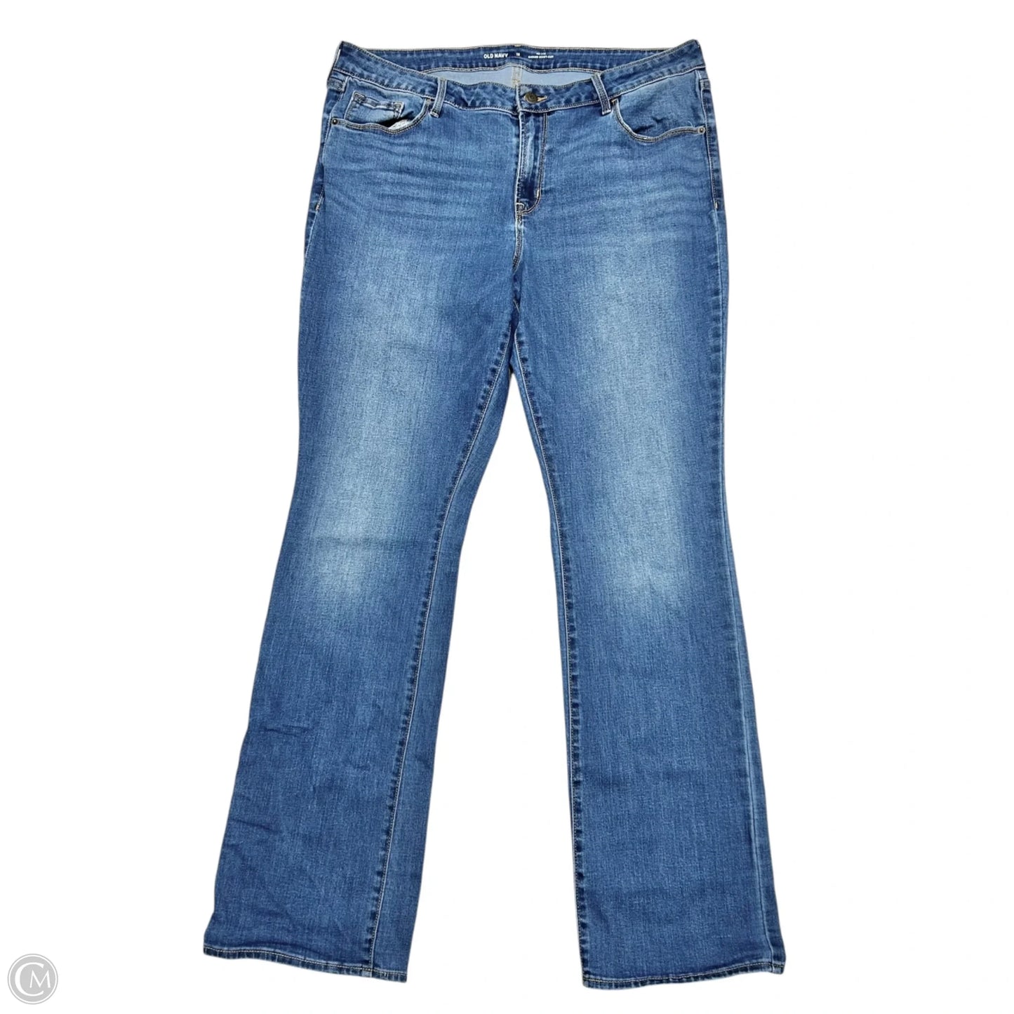 Jeans Boot Cut By Old Navy In Blue Denim, Size: 16L